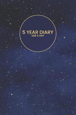 Book cover for 5 Year Diary Line a Day