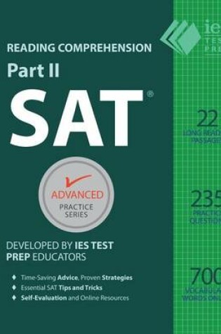 Cover of SAT Reading Comprehension, Part II