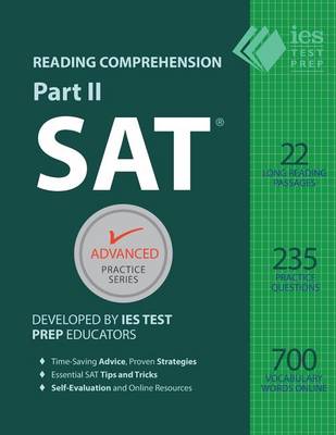 Cover of SAT Reading Comprehension, Part II