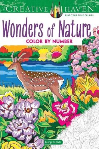 Cover of Creative Haven Wonders of Nature Color by Number