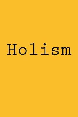 Book cover for Holism