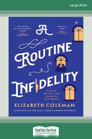 Cover of A Routine Infidelity