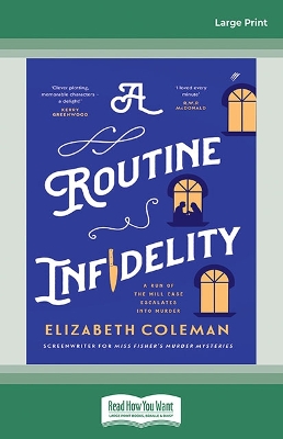 Book cover for A Routine Infidelity