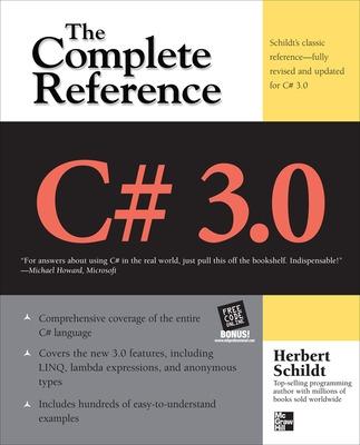 Book cover for C# 3.0 THE COMPLETE REFERENCE 3/E