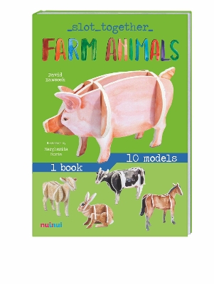 Book cover for Slot Together: Farm Animals