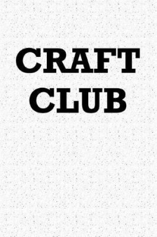 Cover of Craft Club