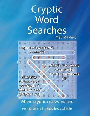 Cover of Cryptic Word Searches