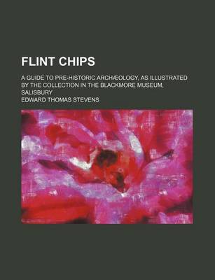 Book cover for Flint Chips; A Guide to Pre-Historic Archaeology, as Illustrated by the Collection in the Blackmore Museum, Salisbury