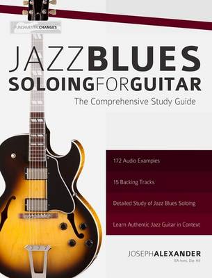 Book cover for Jazz Blues Soloing for Guitar