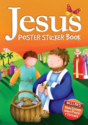 Book cover for Jesus Poster Sticker Book