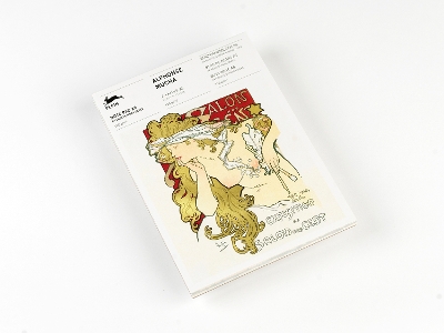 Book cover for Alphonse Mucha: A5 Notepad