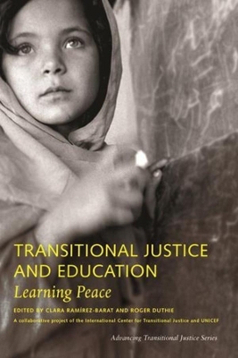 Book cover for Transitional Justice and Education – Learning Peace