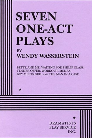 Cover of Seven One-Act Plays
