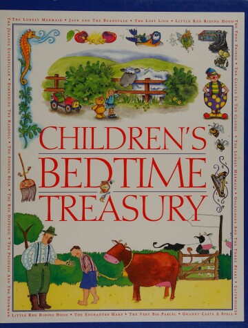 Book cover for Children's Bedtime Treasury