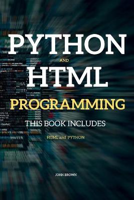 Book cover for Python and HTML Programming