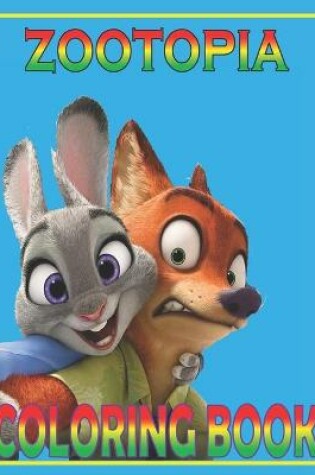 Cover of ZOOTOPIA Coloring Book