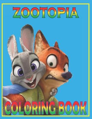 Book cover for ZOOTOPIA Coloring Book