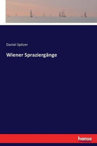 Cover of Wiener Spraziergänge