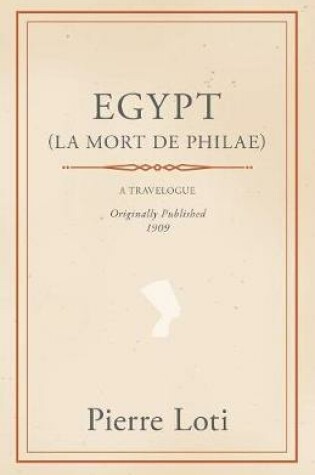 Cover of Egypt (La Mort De Philae)