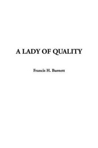 Cover of A Lady of Quality