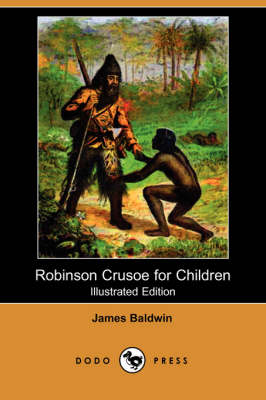 Book cover for Robinson Crusoe for Children(Dodo Press)