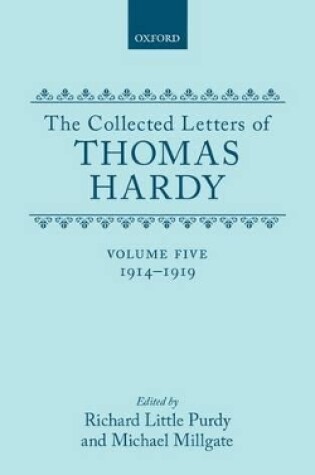 Cover of Volume 5: 1914-1919
