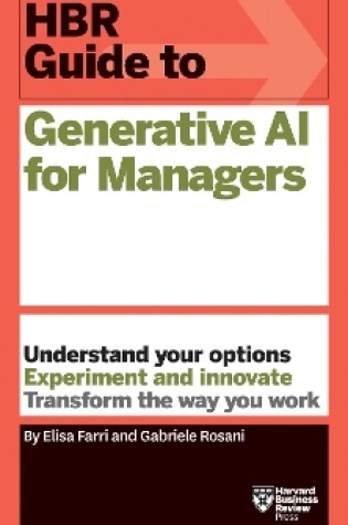 Cover of HBR Guide to Generative AI for Managers