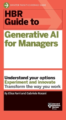 Book cover for HBR Guide to Generative AI for Managers