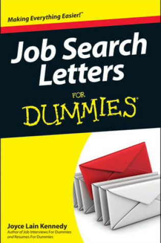 Cover of Job Search Letter Samples For Dummies