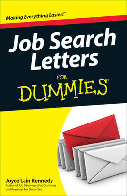Book cover for Job Search Letter Samples For Dummies