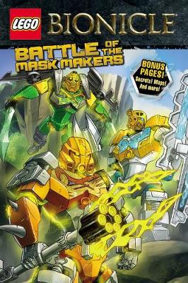 Cover of Lego Bionicle: Battle of the Mask Makers (Graphic Novel #2)