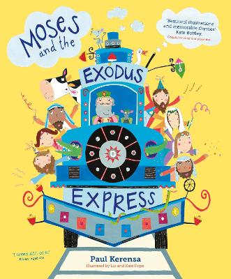 Book cover for Moses and the Exodus Express