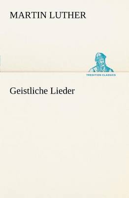 Book cover for Geistliche Lieder