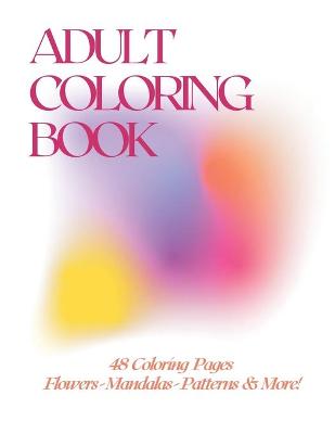 Book cover for Adult Coloring Book