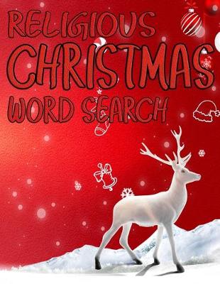 Book cover for Religious Christmas Word Search