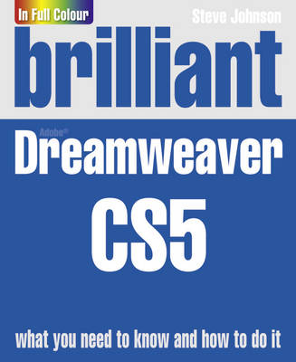 Book cover for Brilliant Dreamweaver CS5