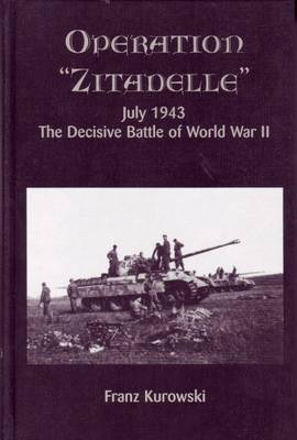 Book cover for Operation Zitadelle, July 1943