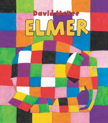 Book cover for Elmer Padded Board Book
