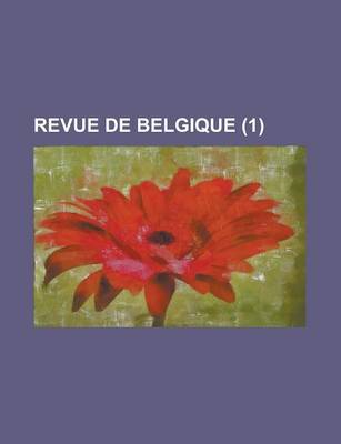 Book cover for Revue de Belgique (1)