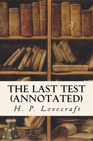 Cover of The Last Test (annotated)