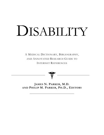 Book cover for Disability