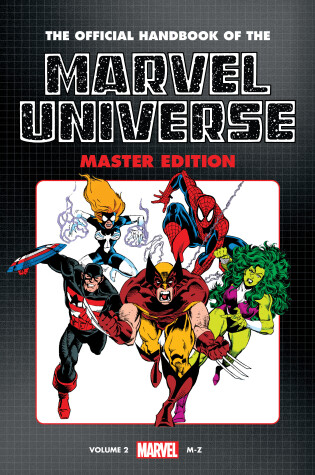 Cover of OFFICIAL HANDBOOK OF THE MARVEL UNIVERSE: MASTER EDITION OMNIBUS VOL. 2 HEROES COVER