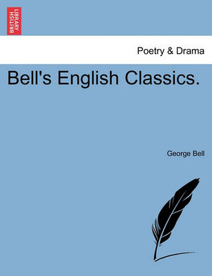 Book cover for Bell's English Classics.