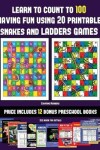 Book cover for Counting Numbers (Learn to count to 100 having fun using 20 printable snakes and ladders games)