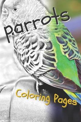 Book cover for Parrot Coloring Pages