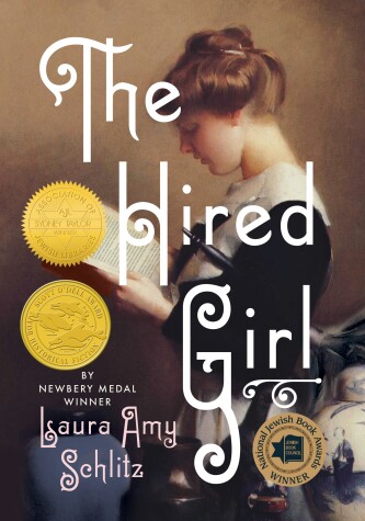 Book cover for The Hired Girl