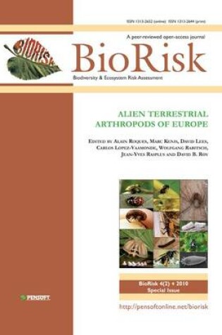 Cover of Alien Terrestrial Arthropods of Europe