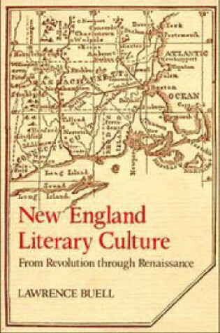 Cover of New England Literary Culture