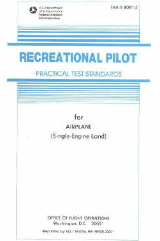 Cover of Recreational Pilot Practical Test Standards