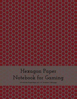 Book cover for Hexagon Paper Notebook for Gaming